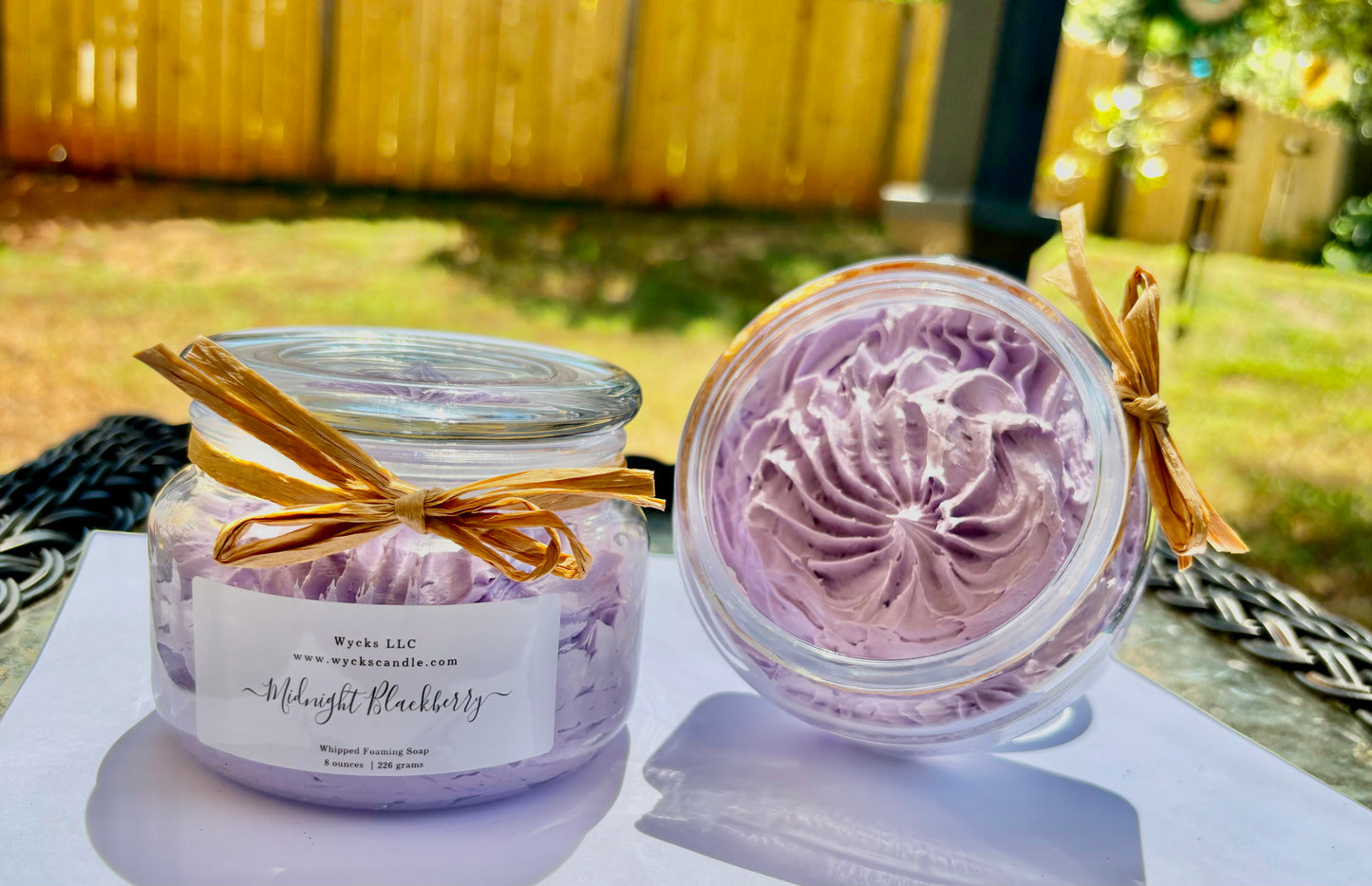 Midnight Blackberry Foaming Whipped Body Soap
