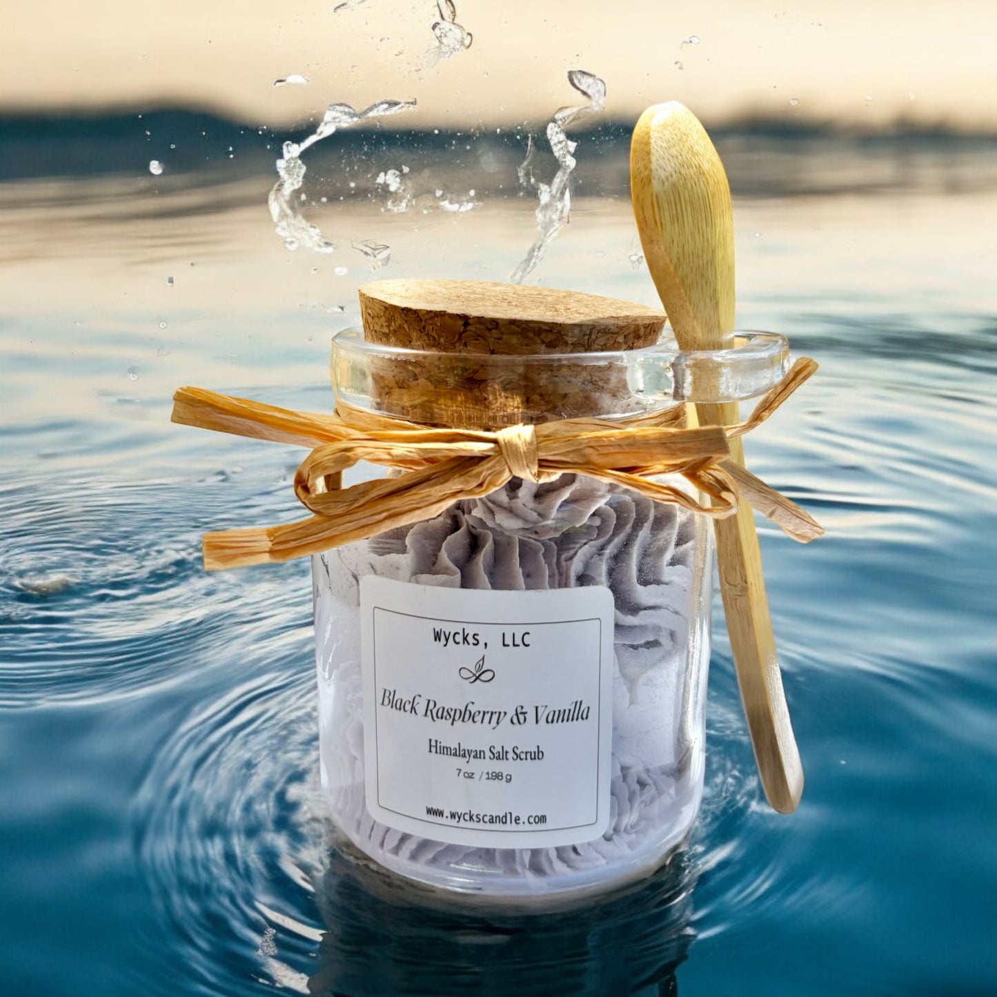 Black Raspberry & Vanilla Himalayan Salt Scrub