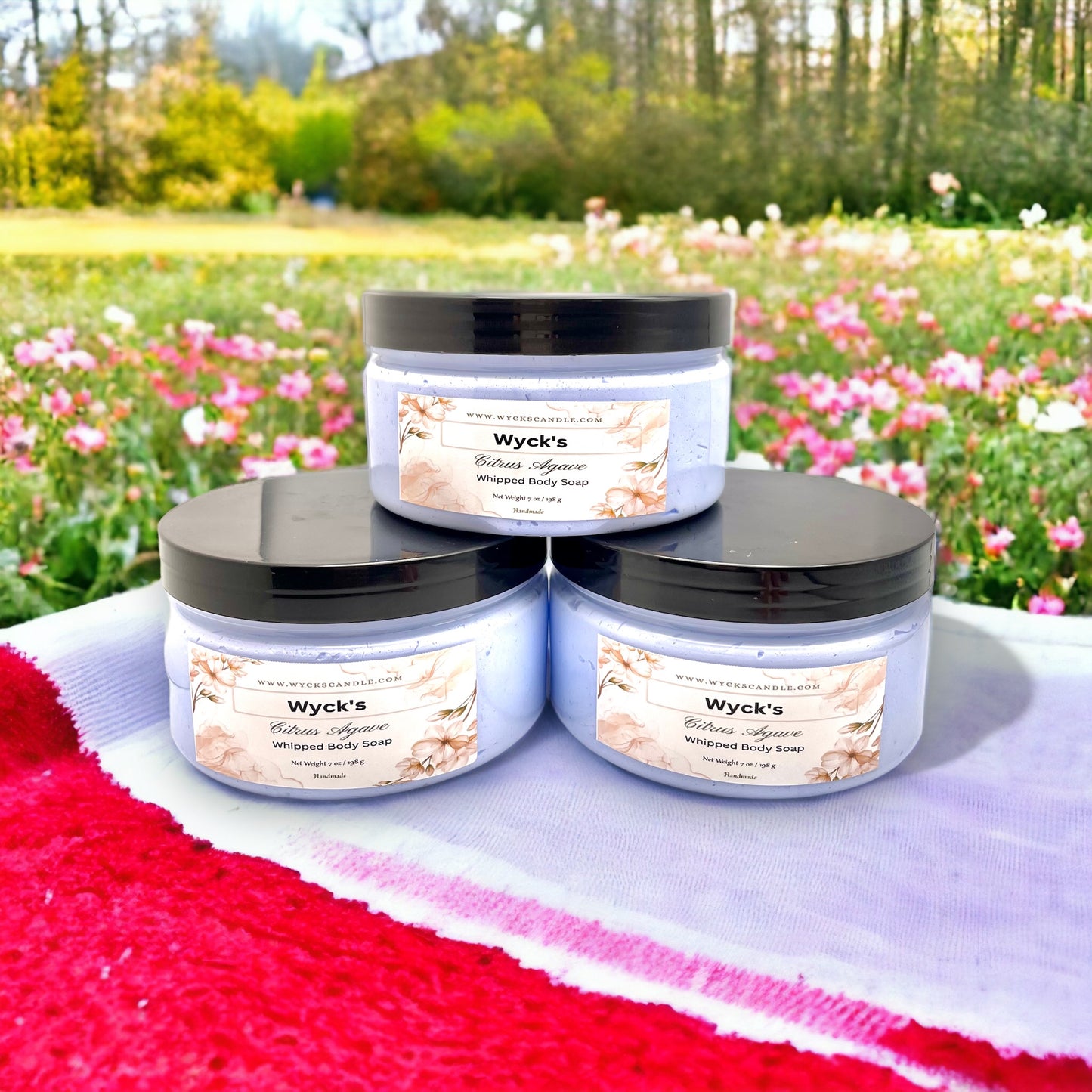 Citrus Agave Whipped Foaming Body Soap