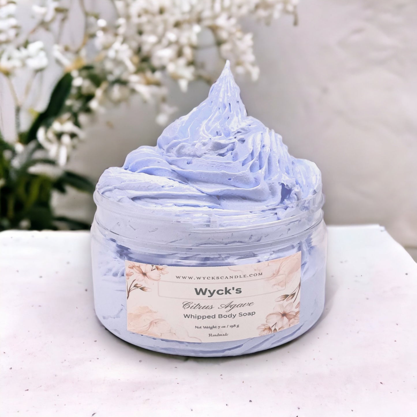 Citrus Agave Whipped Foaming Body Soap