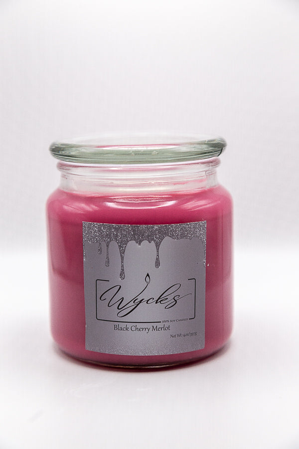 Black Cherry Merlot - 2-Wick Candle 14oz