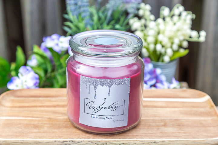 Black Cherry Merlot - 2-Wick Candle 14oz