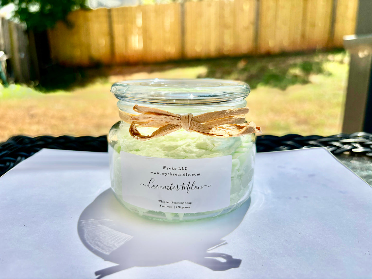 Cucumber Melon Whipped Foaming Soap