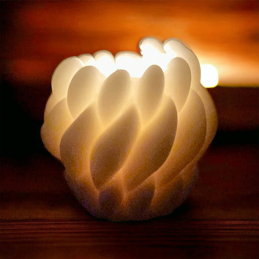 XL Knotted Pillar Candle