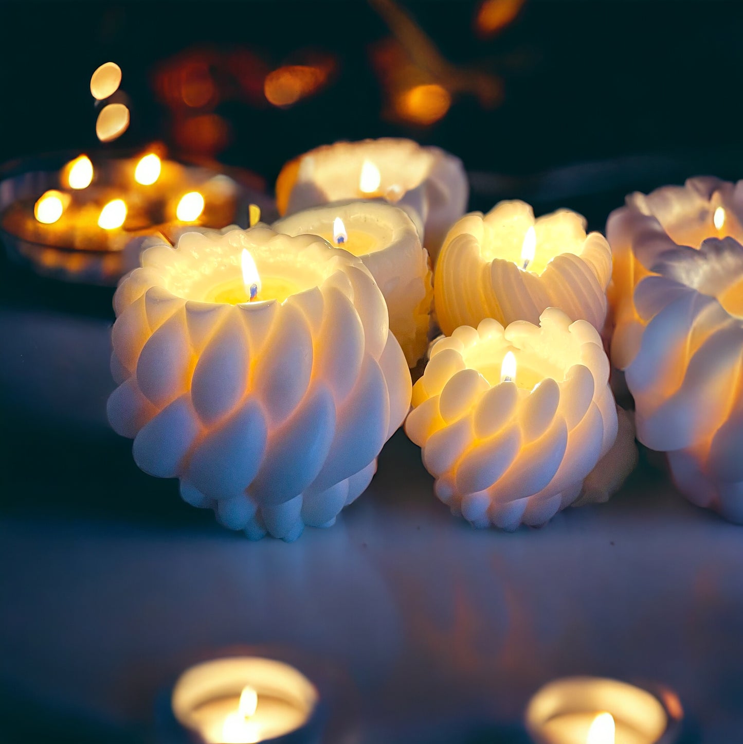 XL Knotted Pillar Candle