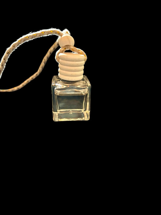 Square- Clear  Reed Diffuser for the Car