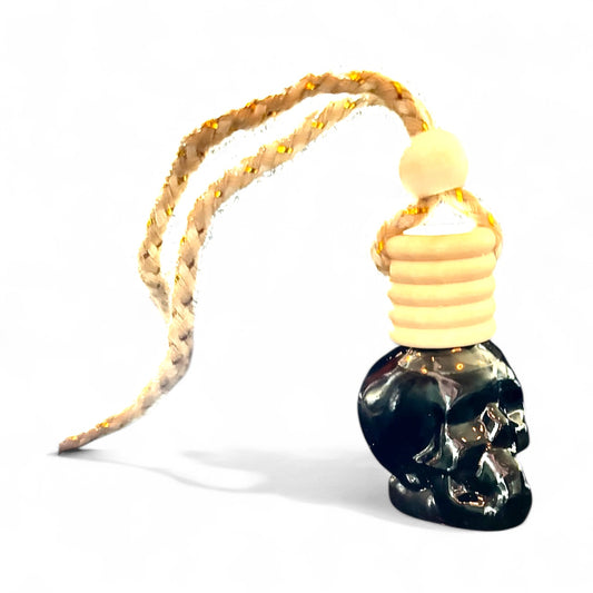 Skull - Gradiant Black  Reed Diffuser for the Car