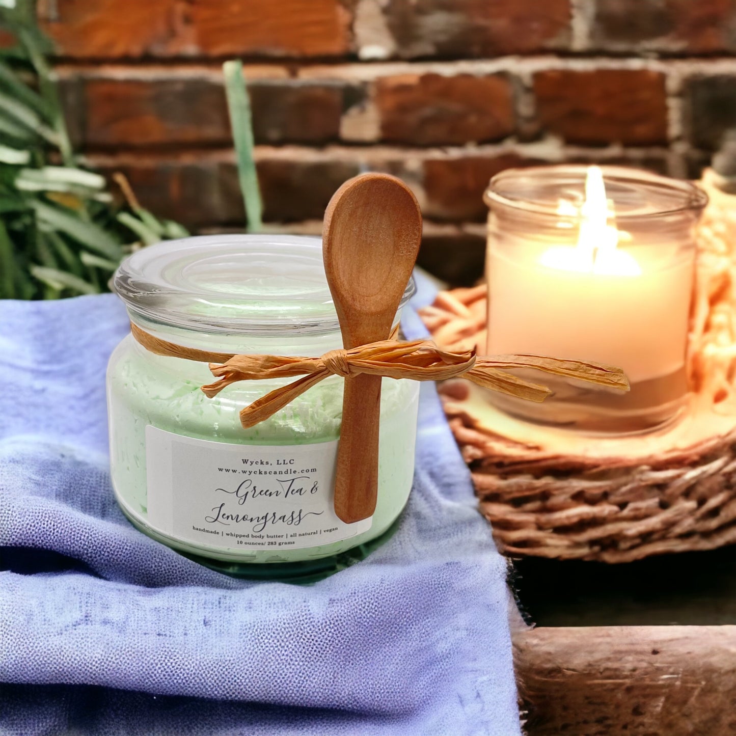 Green Tea & Lemongrass - Whipped Body Soap