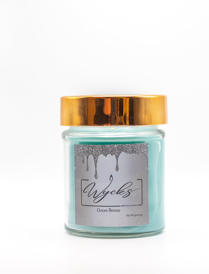 Ocean Breeze - Single Wick 9oz Candle