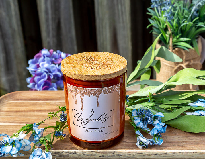 Ocean Breeze - Amber Jar Collection