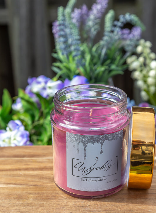 Black Cherry Merlot - 9oz Candle