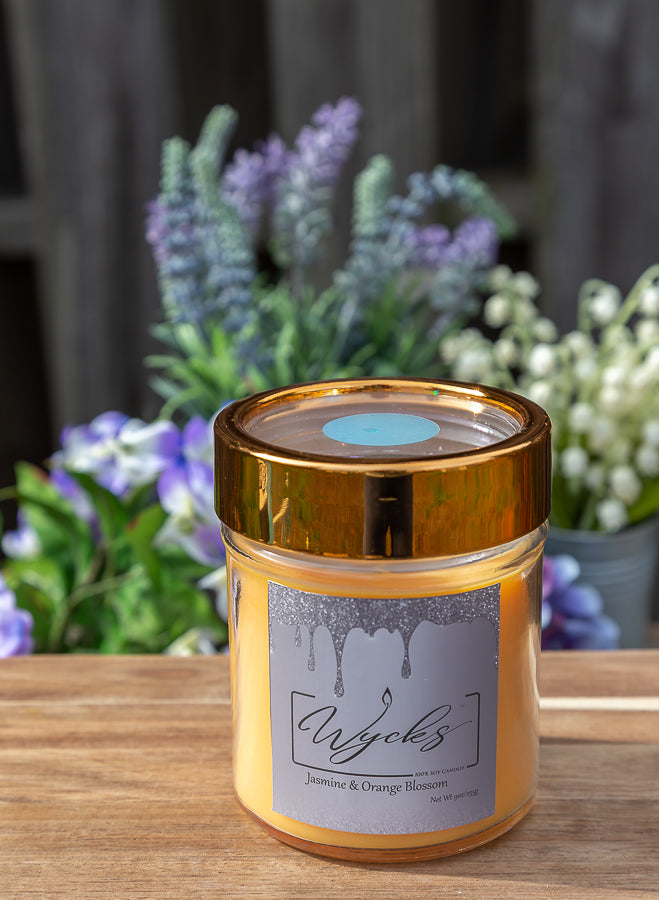 Jasmine & Orange Blossom Single Wick - 9 oz