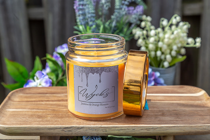 Jasmine & Orange Blossom Single Wick - 9 oz